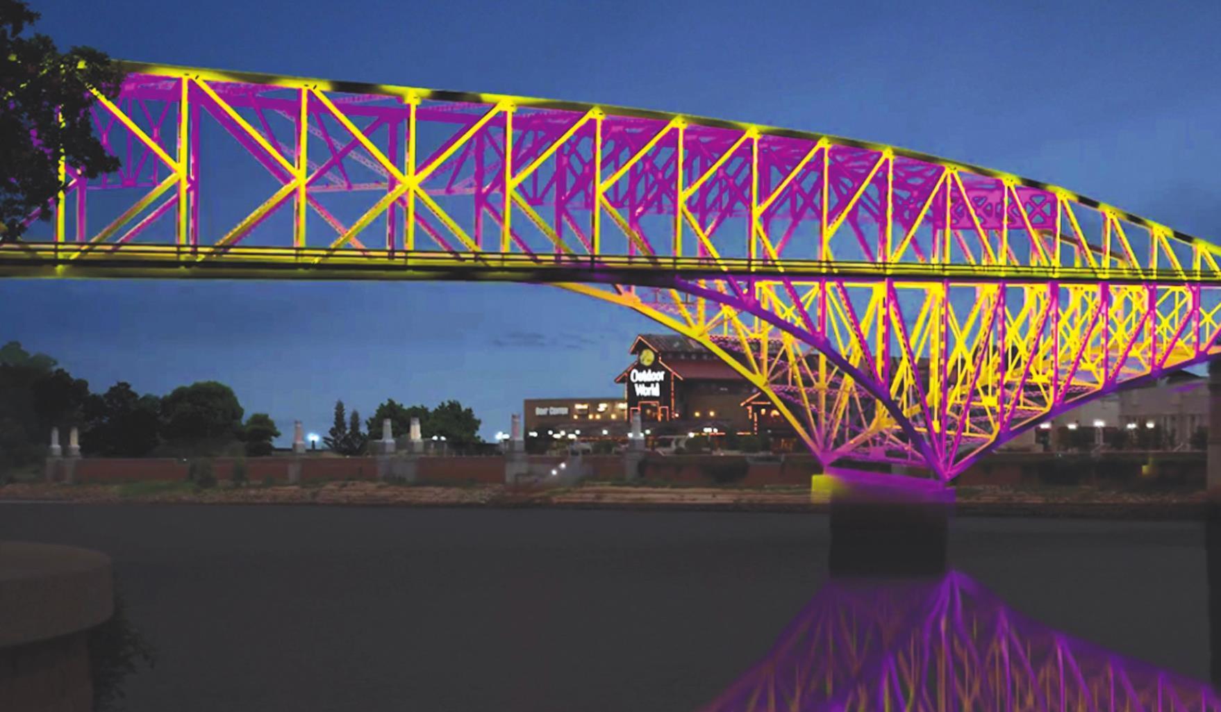 Bakowski Bridge of Lights to be welcoming beacon in Shreveport / Bossier