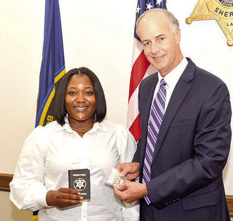 Sheriff swears in new deputy