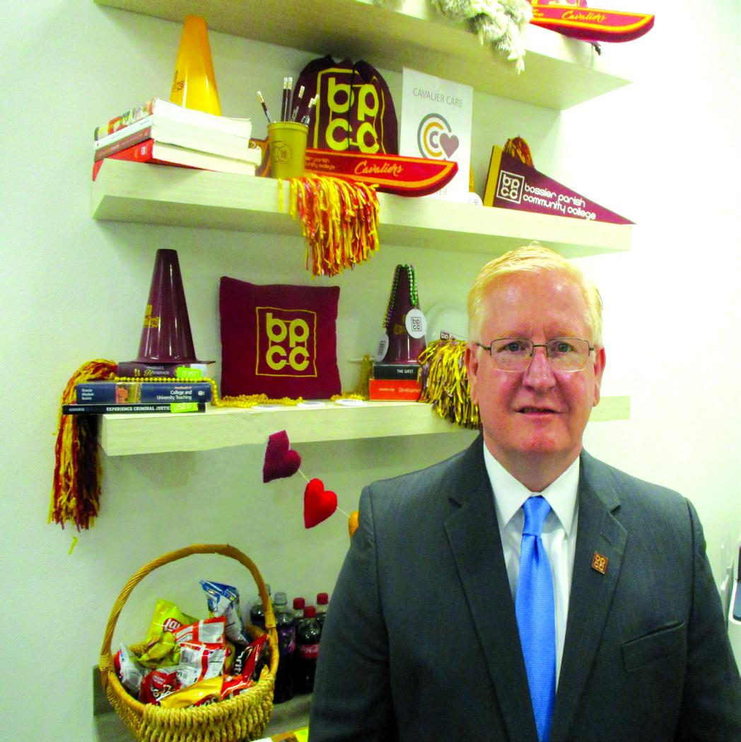 BPCC Chancellor Rick Bateman Jr. serves students and community