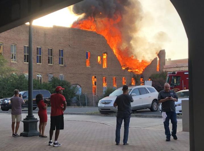 Once a Burned Building, Now an Empty Lot in Downtown Shreveport