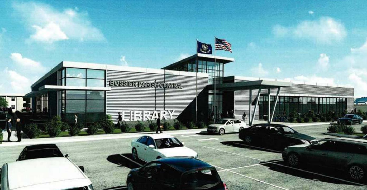 Plans for a new $9.5 million Bossier Parish Central Library are moving forward