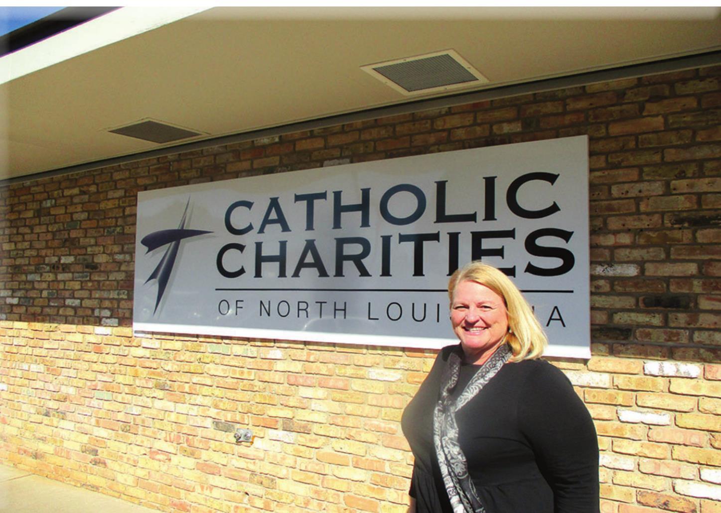 Meg Goorley, Catholic Charities give a helping hand to all