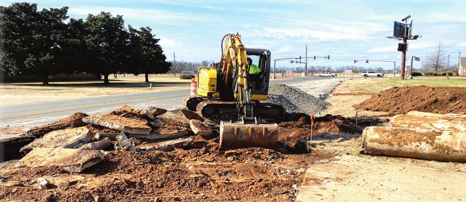 Travel from I-220 to Crouch Road enters final stages