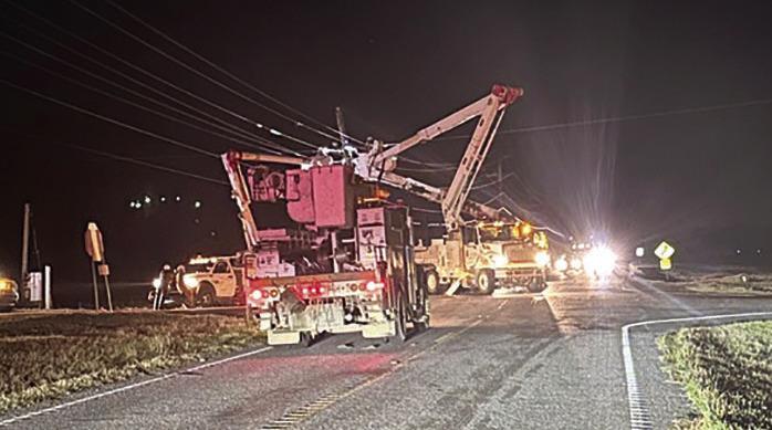 Drunk driver causes crash and power outage