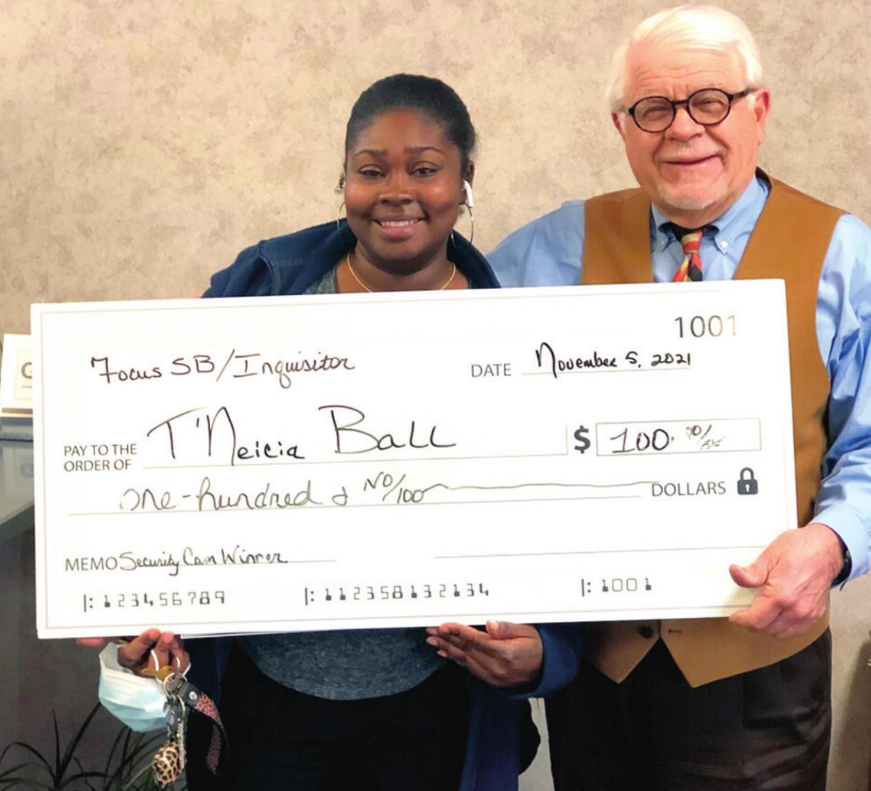 The Sanctuary Apartments and Marlene Yu Museum this week’s $100 winners