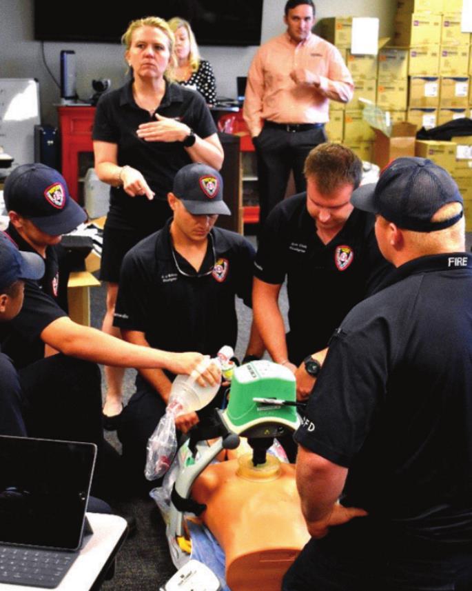 BCFD first in Louisiana to adopt EleGARD system
