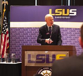 LSUS Chancellor Focuses on Revitalizing Undergraduate Population in Annual Kemp Forum Address