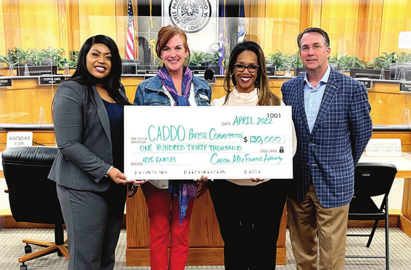 Caddo receives additional revenue through partnership with Capital Area Finance Authority