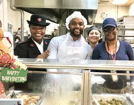 Salvation Army spreads Thanksgiving cheer