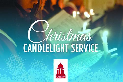 Centenary's Christmas Candlelight Service is December 2 at Brown Chapel