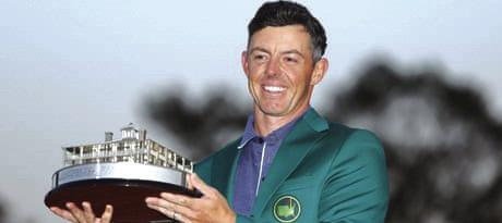 Rory McElroy secures Masters Green!