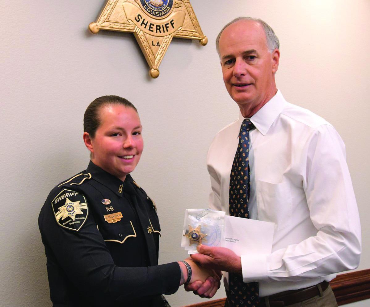 Bossier Sheriff Promotes Deputy to Corporal!