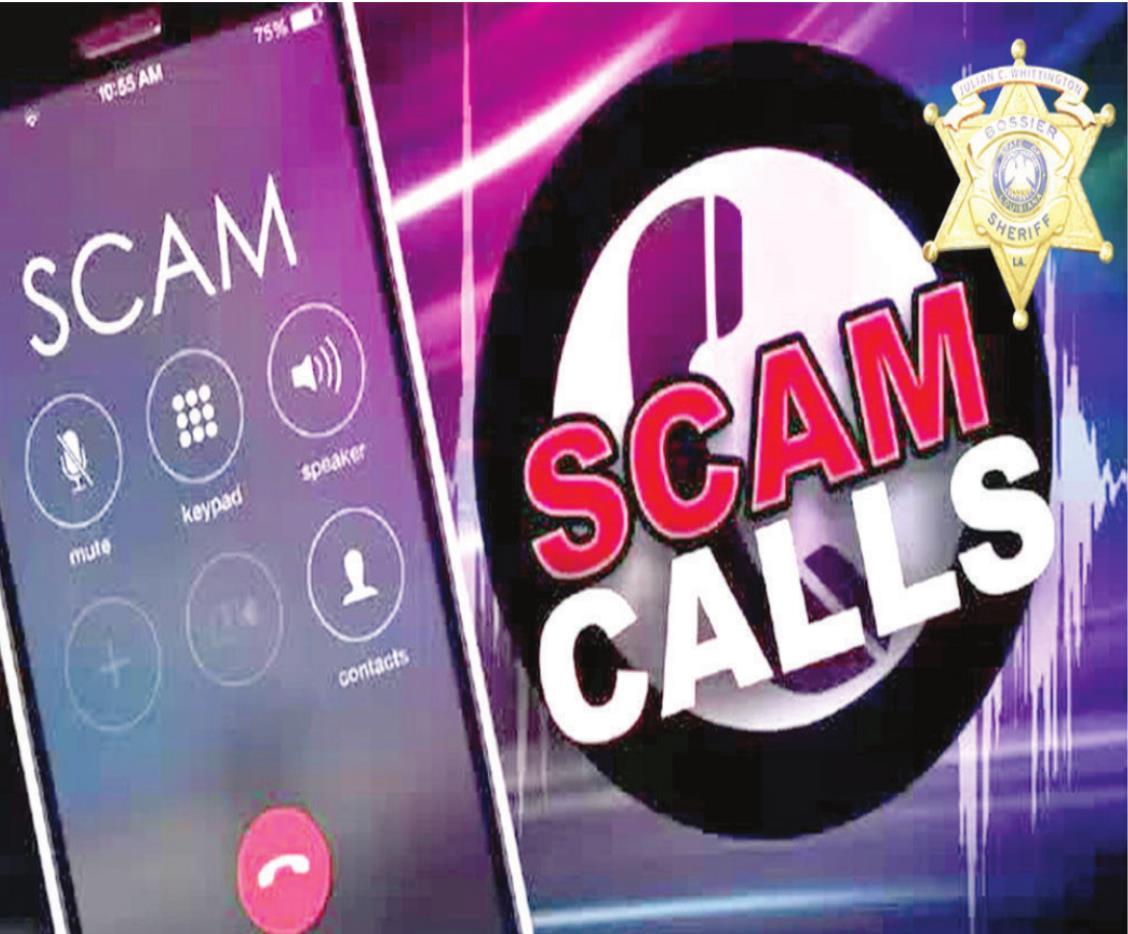 Bossier Sheriff's Office warns public of scam