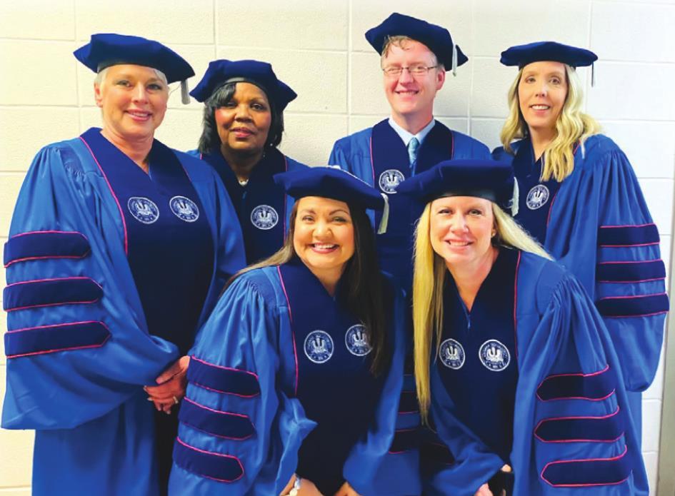 Six Bossier educators receive doctorate degrees