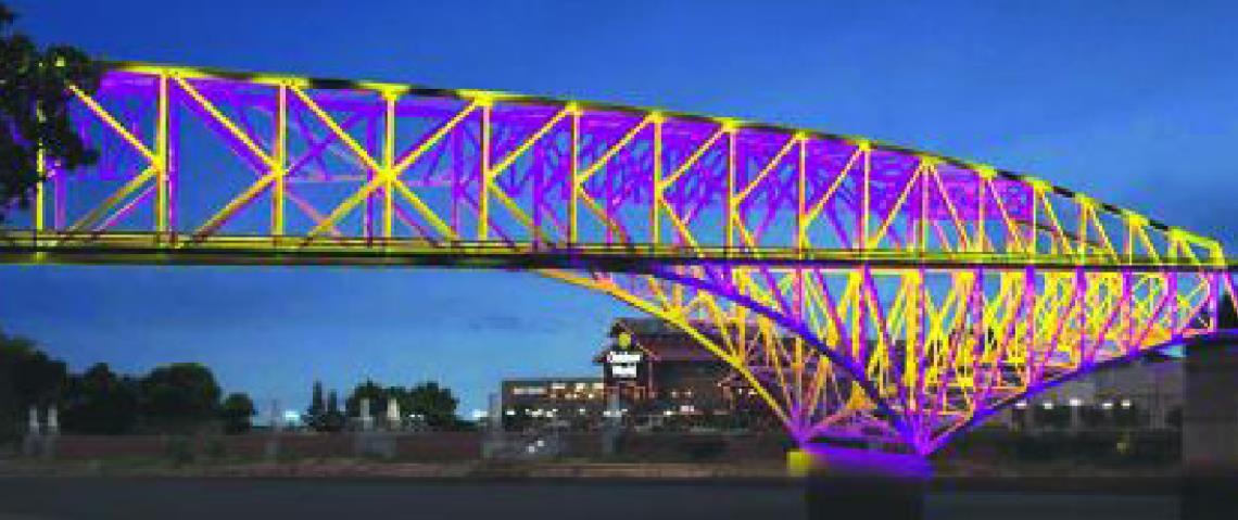 Installation of Bakowski Bridge of Lights begins in September