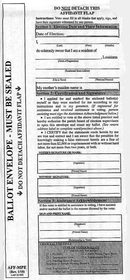 Upcoming Caddo Sheriff Election Will Focus Attention on Absentee Ballot Flaps