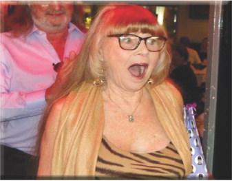 2023 ATLAS QUEEN BITSY SMITH GLITTERED AT HER SURPRISE ERNEST'S ORLEANS RESTAURANT BIRTHDAY PARTY