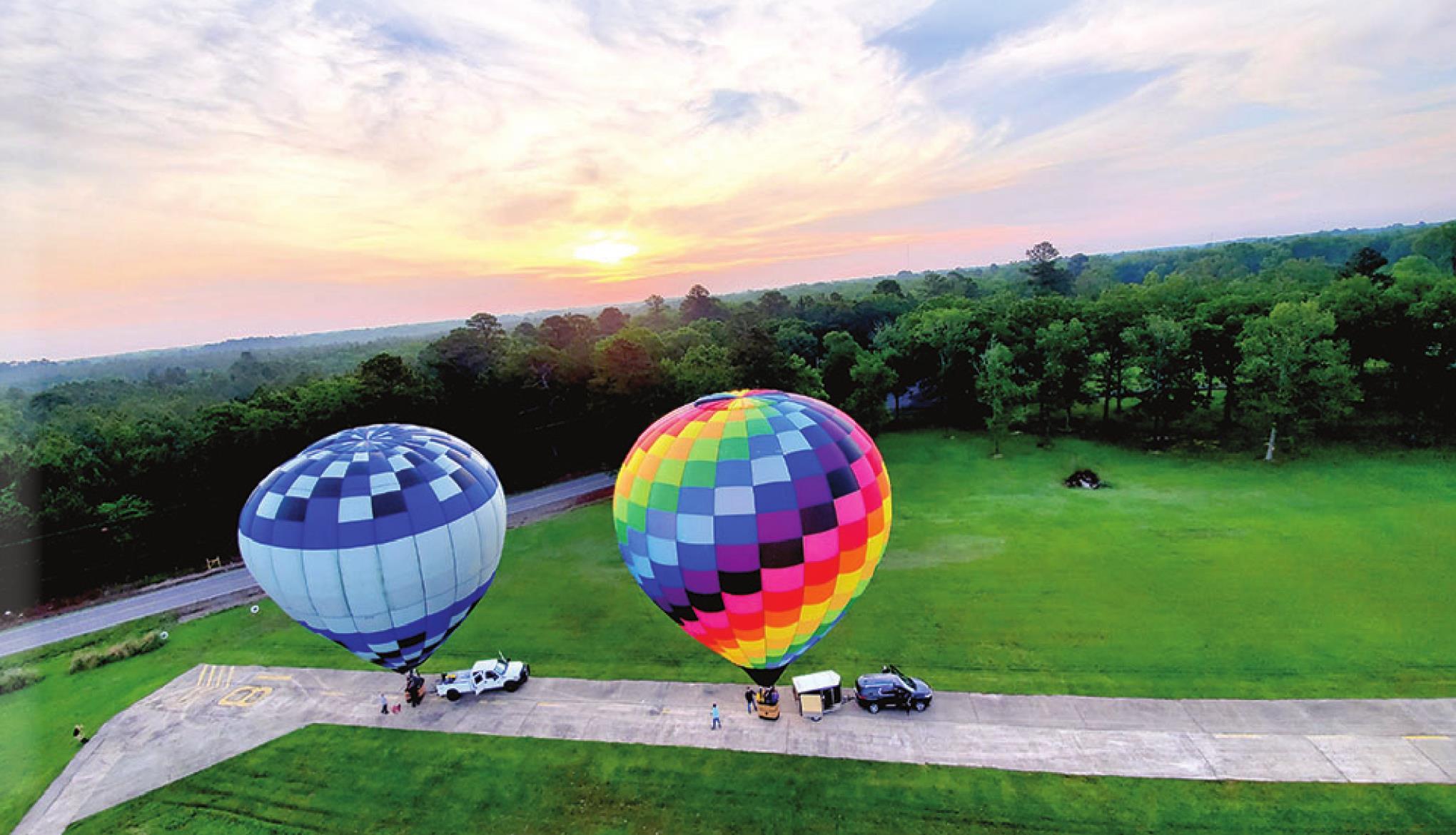Pat Harwell: Up, up and away in my beautiful balloon