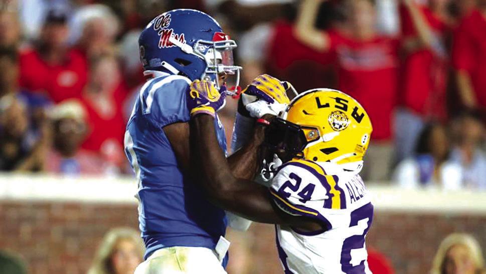 No. 13 LSU to take on No. 9 Ole Miss Saturday in Death Valley ! 