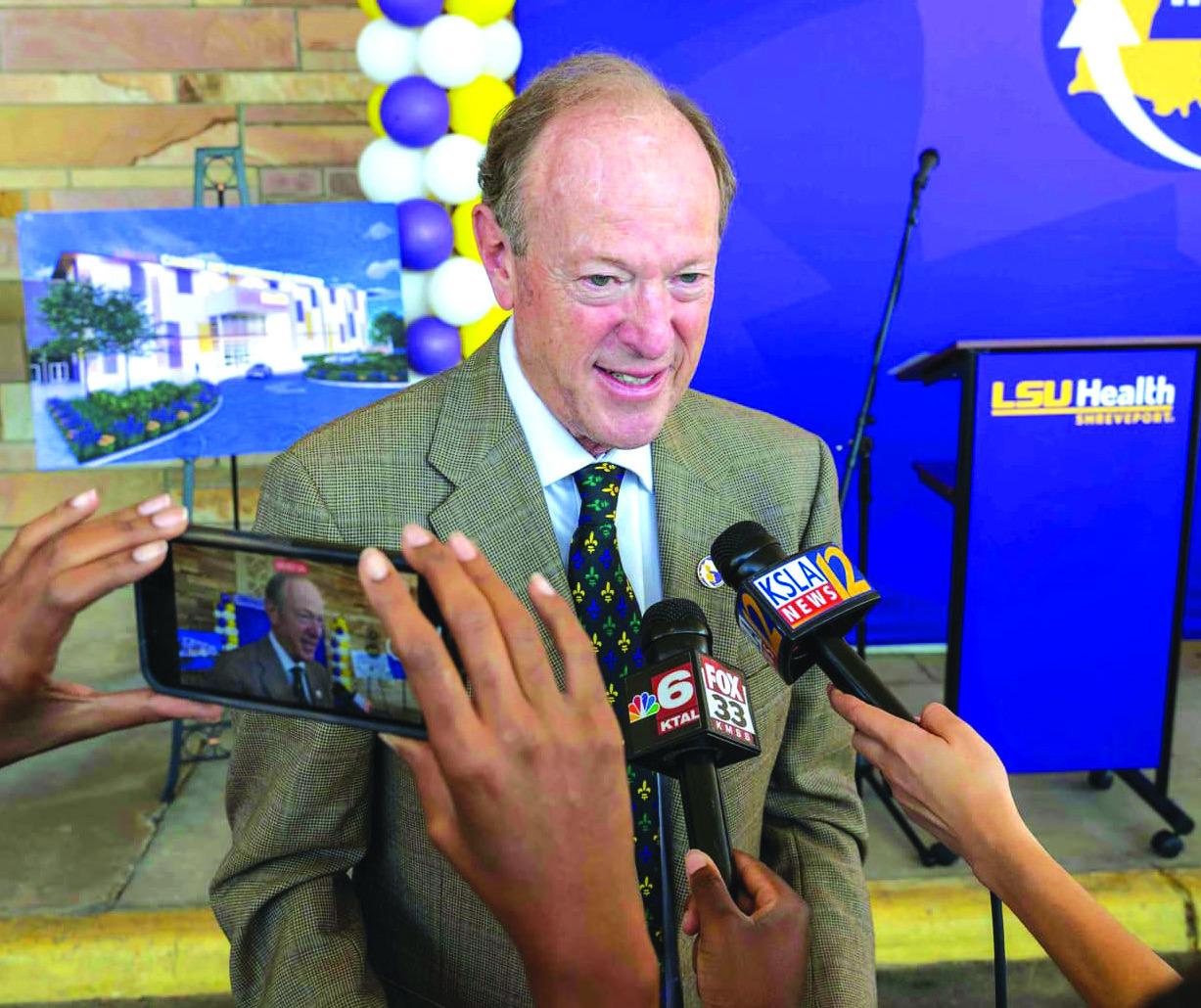 LSU Health Shreveport Chancellor Dr. David Guzick Hits Two Year Milestone!