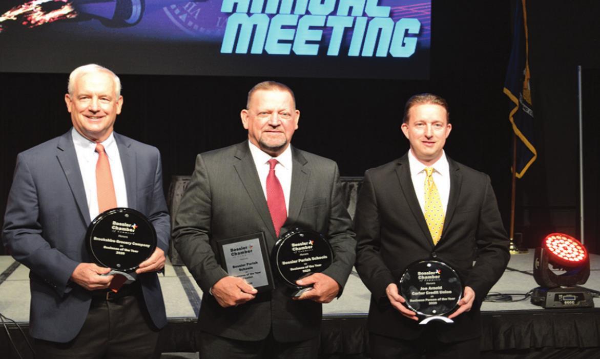 Bossier Chamber announces Business, Business Person of the Year