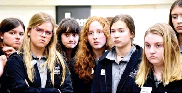 Several Bossier Parish high school juniors in the Bossier Youth Leadership program paid an eyeopening visit to the Bossier Parish Maximum Security Facility and Bossier Parish Sheriff’s Training Academy last week.