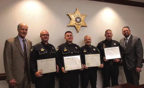 Bossier Sheriff Deputies Honored by Louisiana State Senator Adam Bass! 