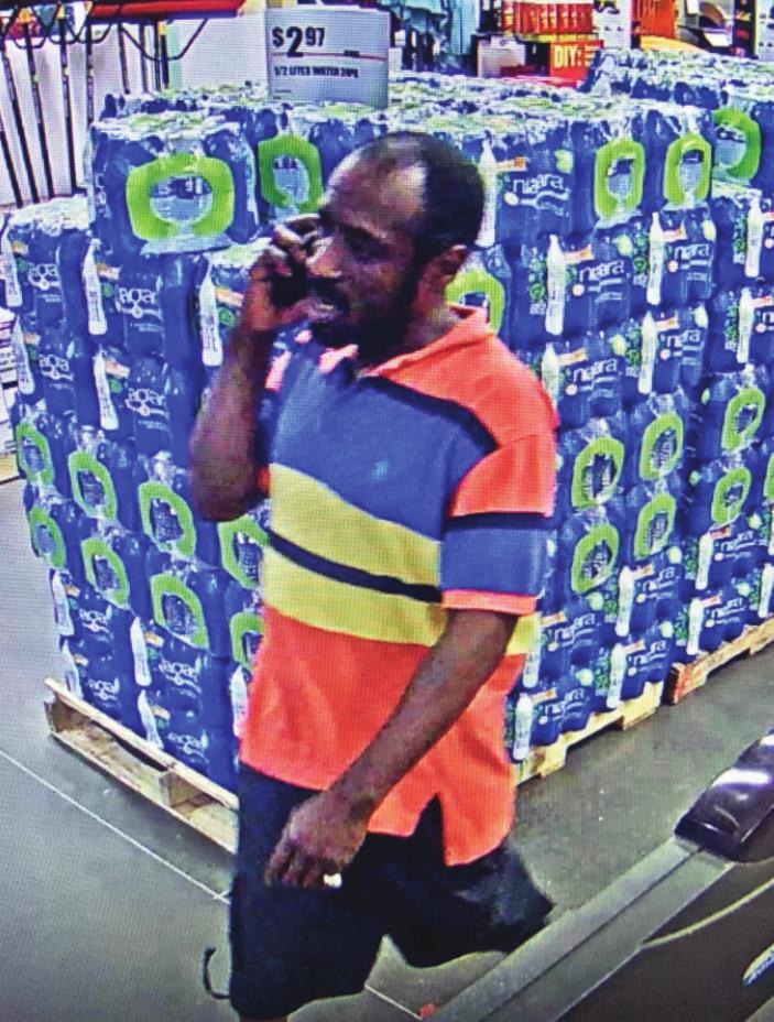 Police seek ID of theft suspect