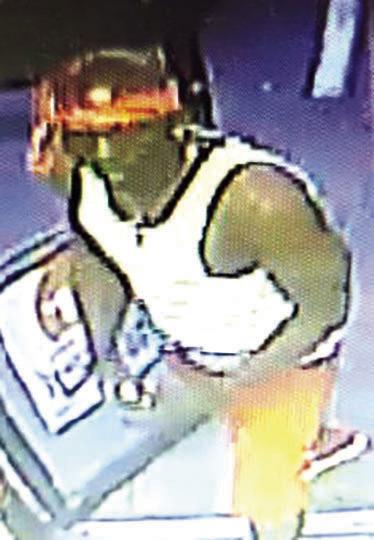 Theft suspect sought