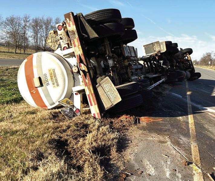 Accident causes road closure