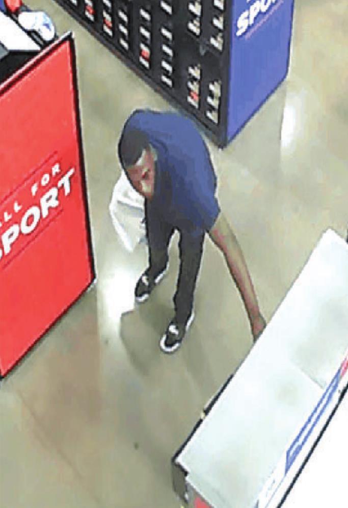 Police seek identity of man wanted for shoplifting