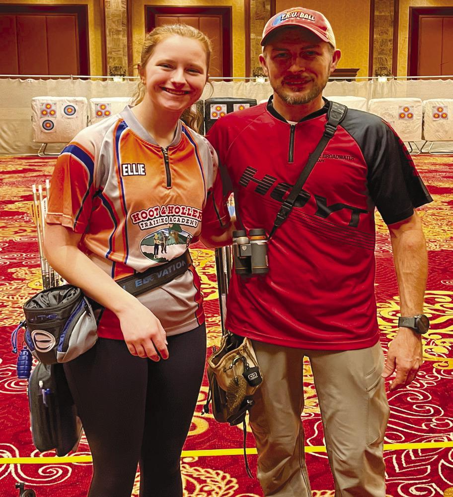 Ellie Hining Dominates at 2023 Texas Field Archery Competition!