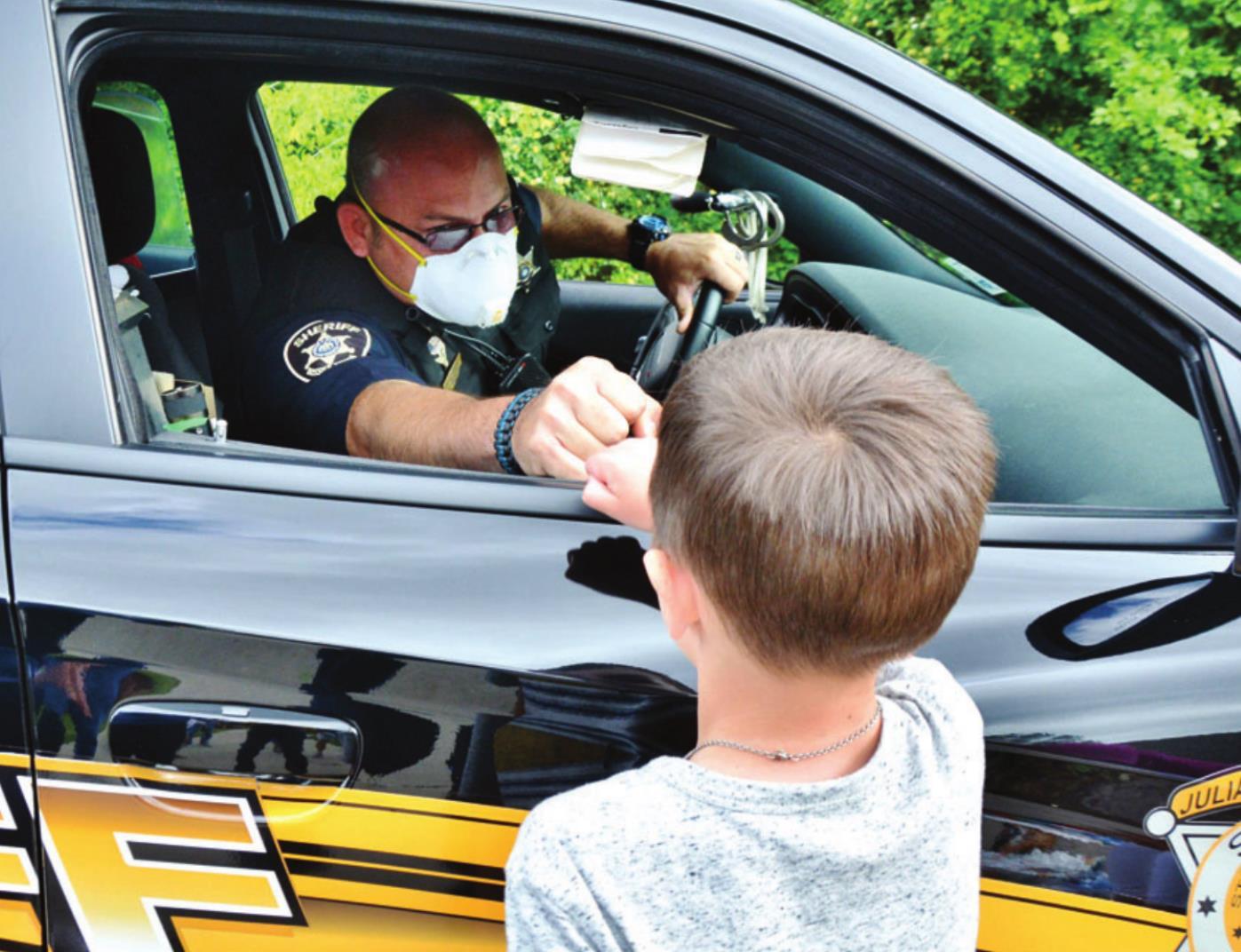 Bossier deputies surprise 6-year-old boy on his ‘drive-by’ birthday