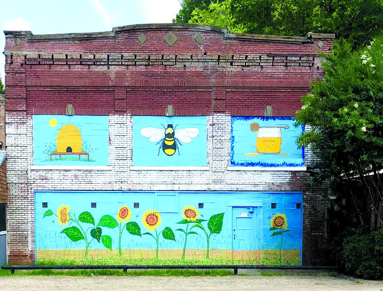 Diane Long Paints the Village of Gilliam!