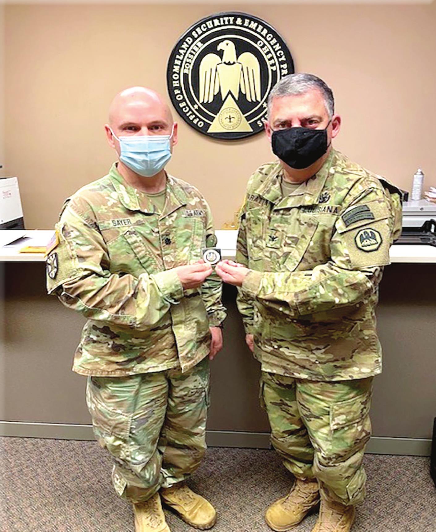 BOHSEP recognizes guard