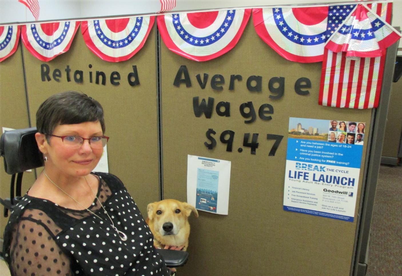 Lynn Stevens combats joblessness at Goodwill