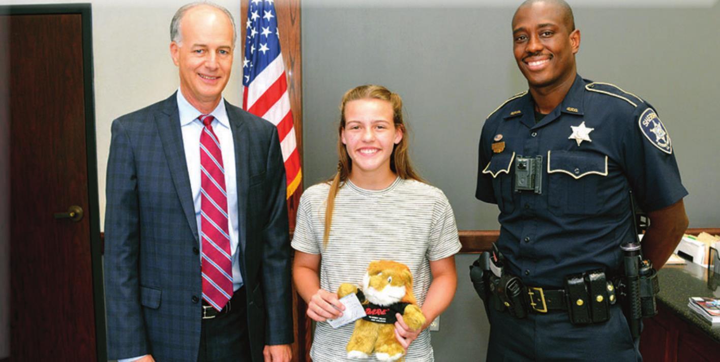 Haughton Elementary student wins parish-wide D.A.R.E. Essay Contest