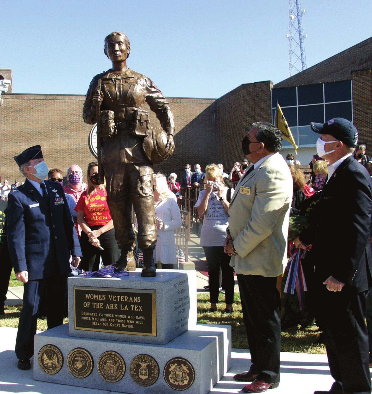 Louisiana Women Veterans Monument dedicated