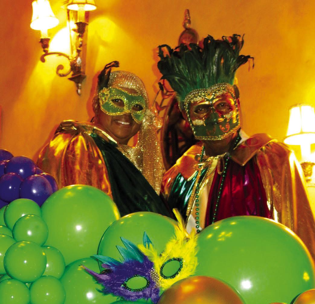 Roy and Nelva Griggs' Mardi Masquerade Bash!