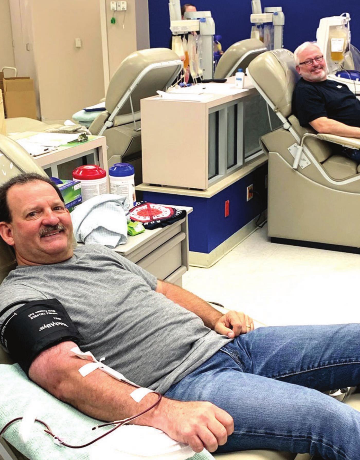 Caddo deputy, recovered from COVID-19, donates plasma to other virus patients