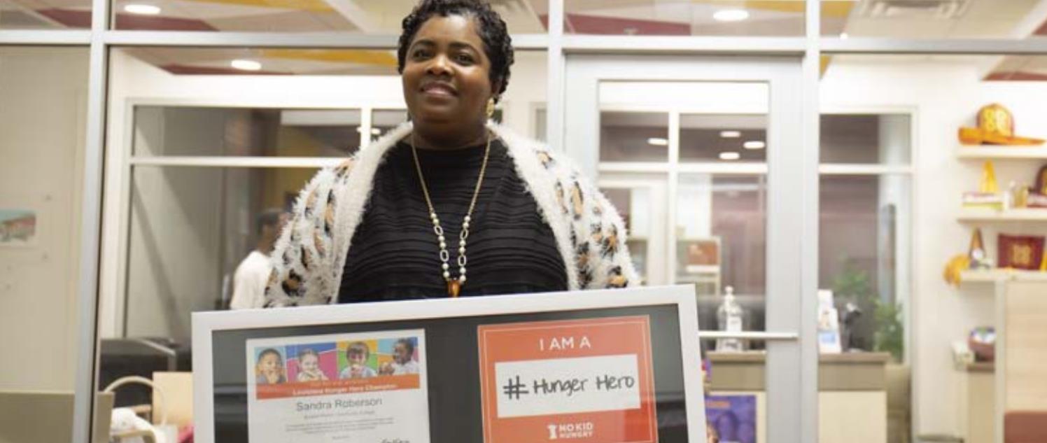 BPCC’s Cavalier Care Center director named Hunger Hero