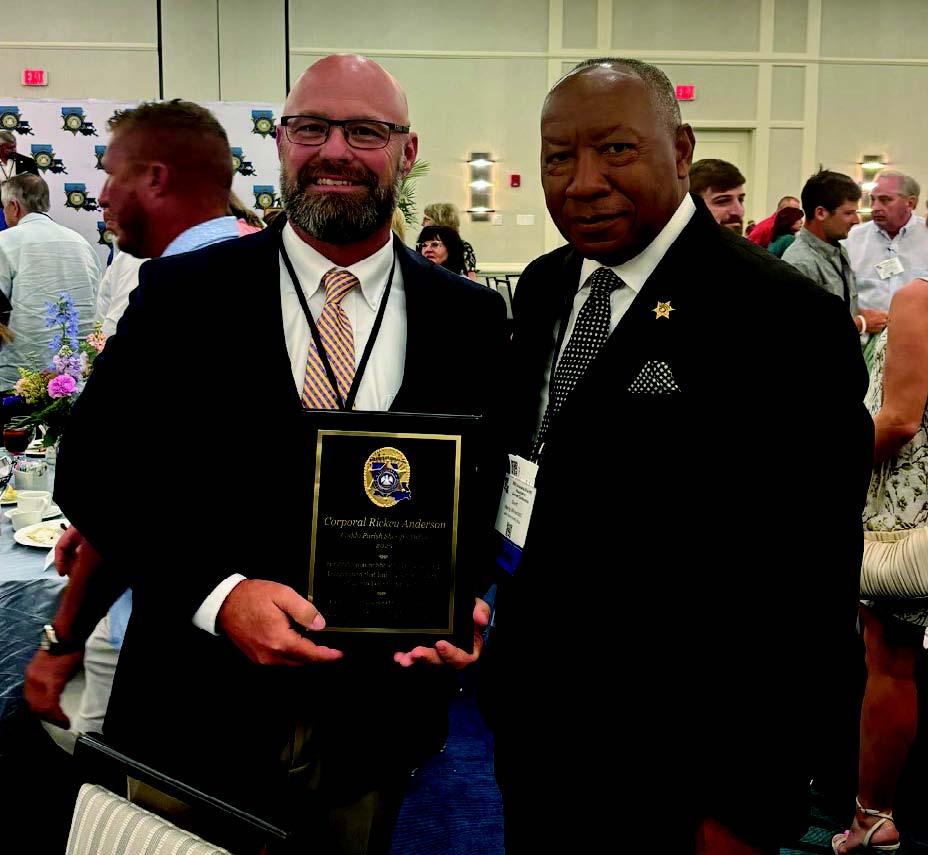 Caddo Deputy Receives Deputy of the Year