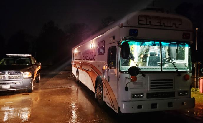 Bossier Sheriff Julian Whittington established a Mobile Command Center at Neighbors Exxon on the corner of Highway 157 and Sligo Road.