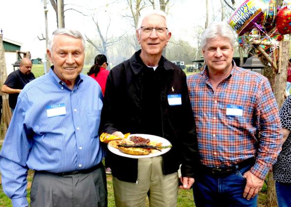 Walter Lee, Don Fritz and Hall Oden