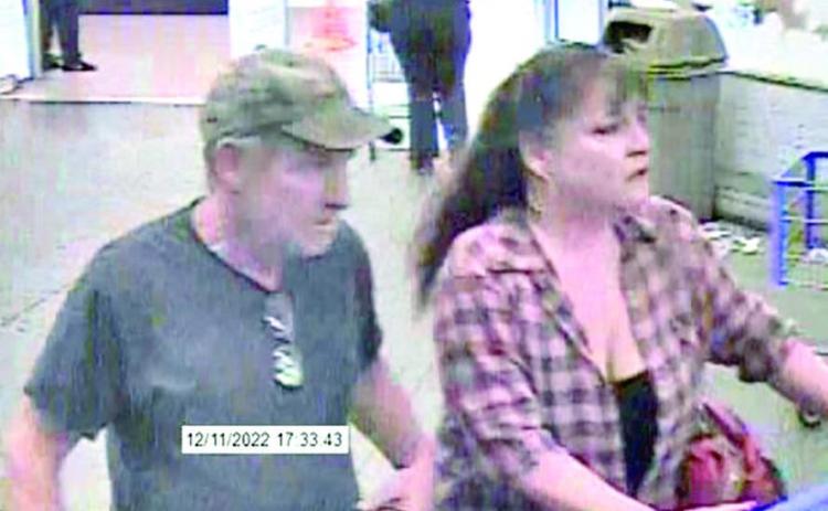 Police seek help to ID couple who took wallet