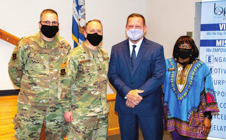 Superintendent Named Honorary Commander at Barksdale Air Force Base