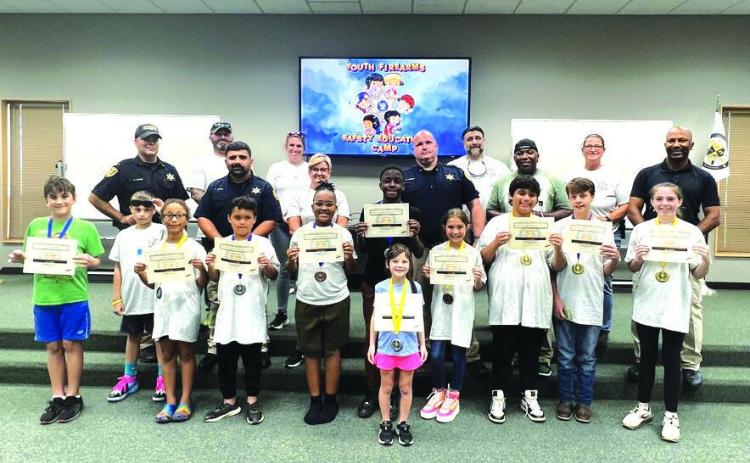 The Caddo Sheriff's Office hosted its annual Youth Firearms Safety Camp!