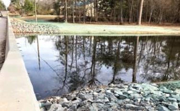 Work has been completed on the Sligo Road bridge spanning Foxskin Bayou, and the road is now open to traffic. Contractors finished placing temporary striping on the bridge, located about one mile west of the Sligo Road/La. Hwy. 157 intersection, last Frid