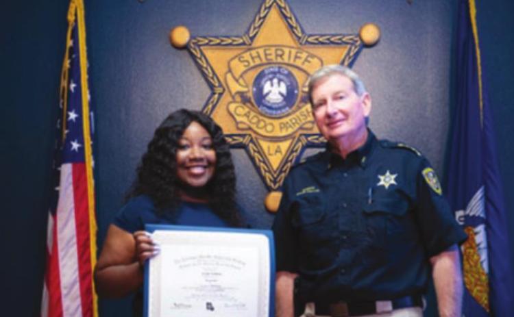 Sheriff awards scholarship to Captain Shreve senior