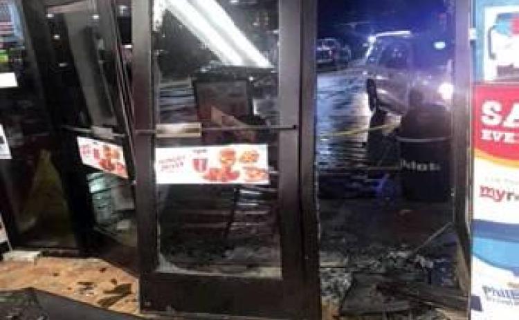 ATM stolen from truck stop